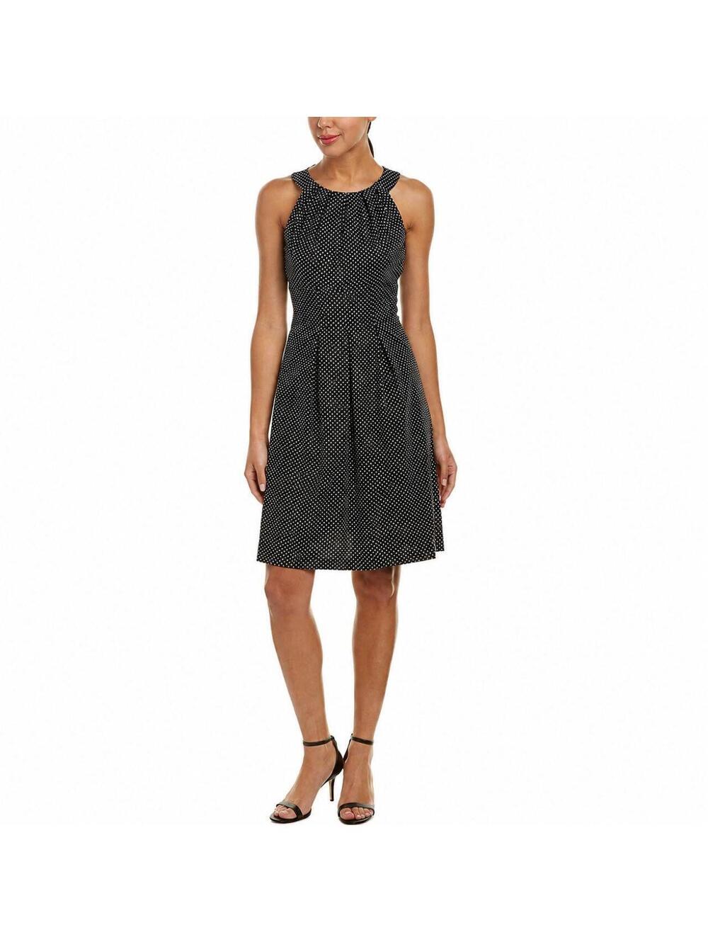 Nine West Women's Black and White Work-dress